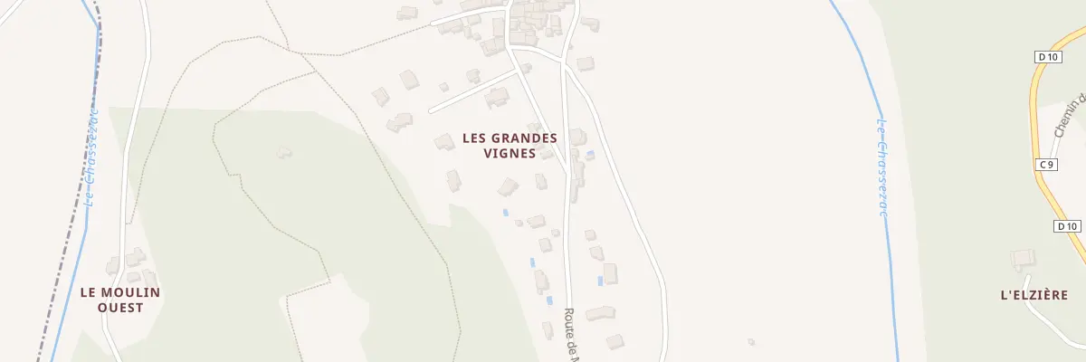 Plan du 5610 Hameau de Marvignes à Chambonas