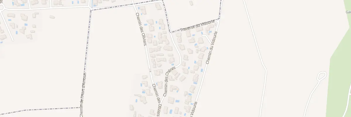 Plan du 3 Che des Chenes à Saturargues