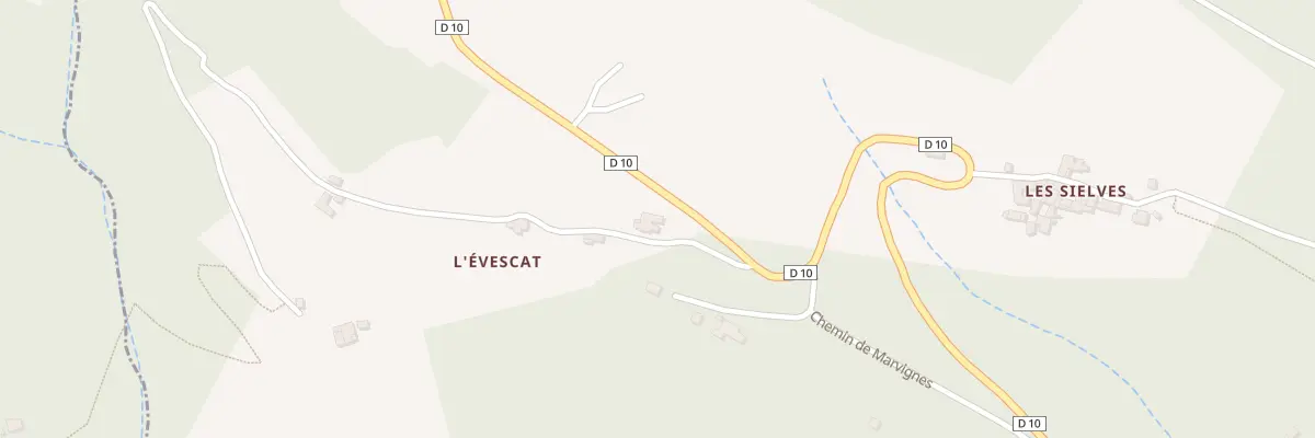 Plan du 5649 L’Avesquat à Chambonas