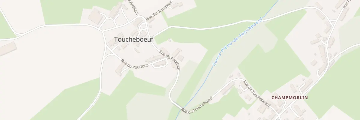 Plan du 17 Rue du Pourtour à Sainte-Magnance
