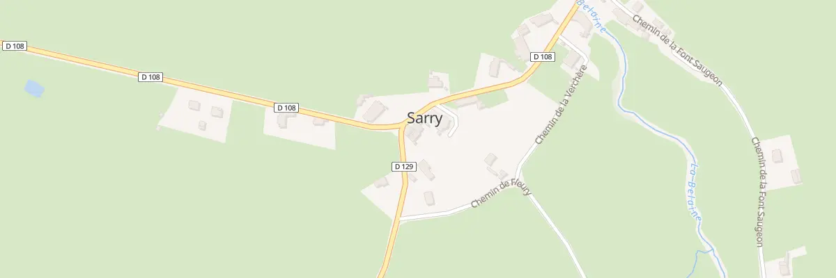 Plan du 5032 Le Bourg à Sarry