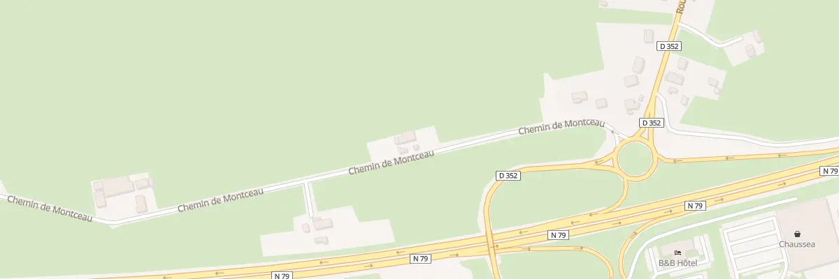 Plan du 39 Che de Montceau à Paray-le-Monial