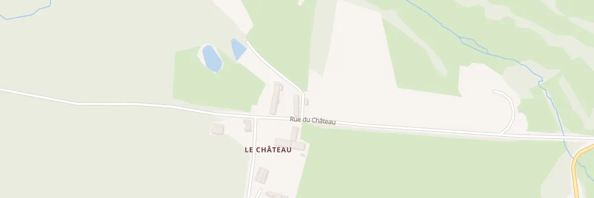 Plan du 8 Rue du Chateau à Roussillon-en-Morvan