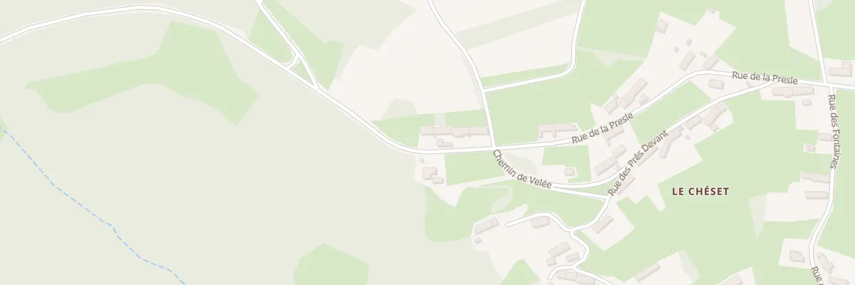 Plan du 28 Rue de la Presle à Roussillon-en-Morvan