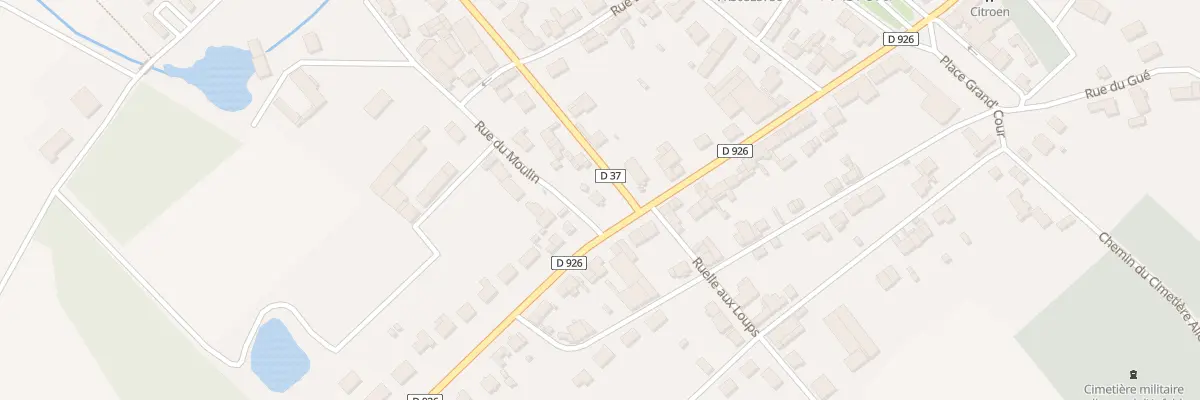 Plan du 42 Rue Chanteraine à Asfeld