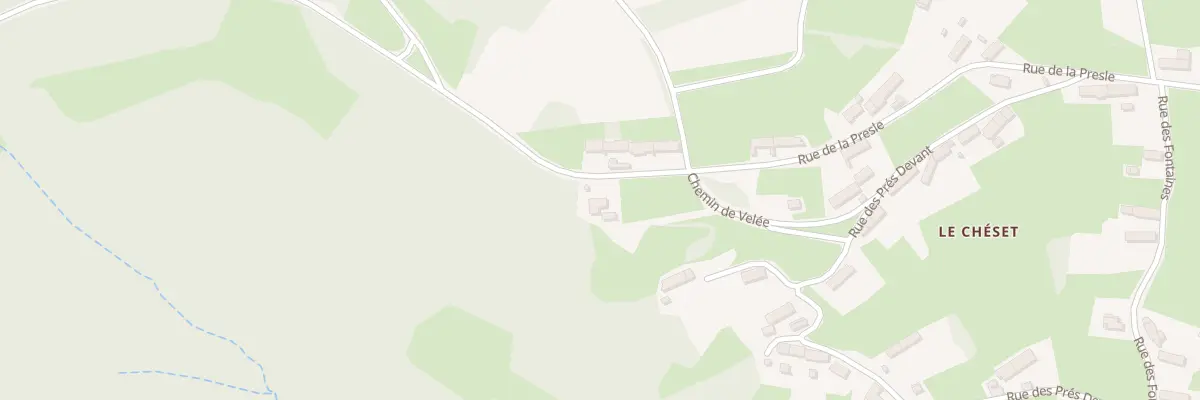 Plan du 11 Rue de la Presle à Roussillon-en-Morvan