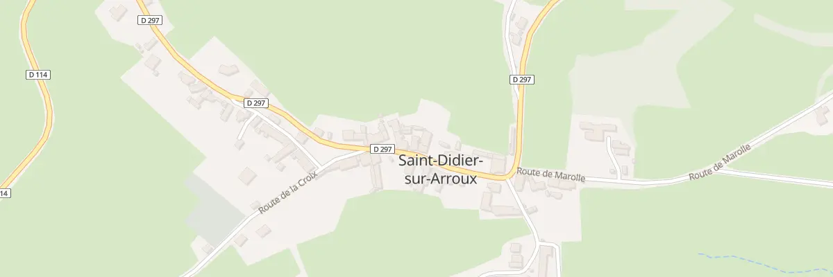 Plan du 5161 Le Bourg à Saint-Didier-sur-Arroux