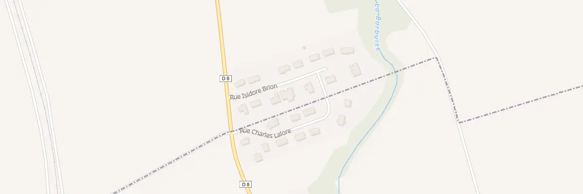 Plan du 8 Rue Isidore Brion à Saint-Étienne-sous-Barbuise