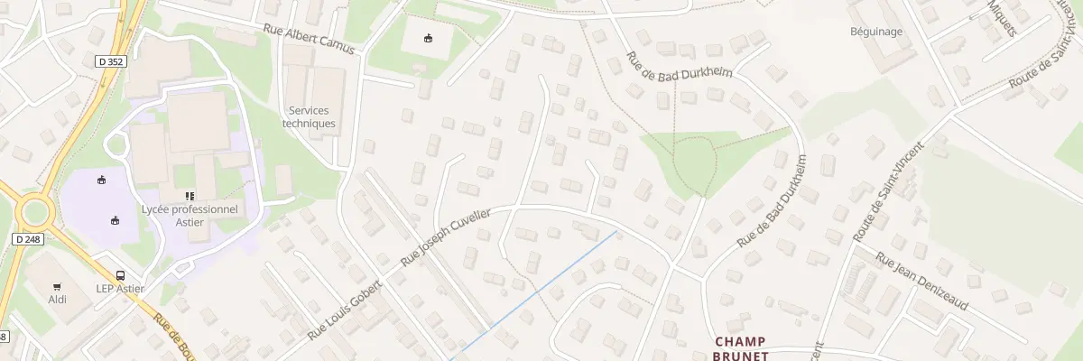 Plan du 59 Rue Joseph Cuvelier à Paray-le-Monial