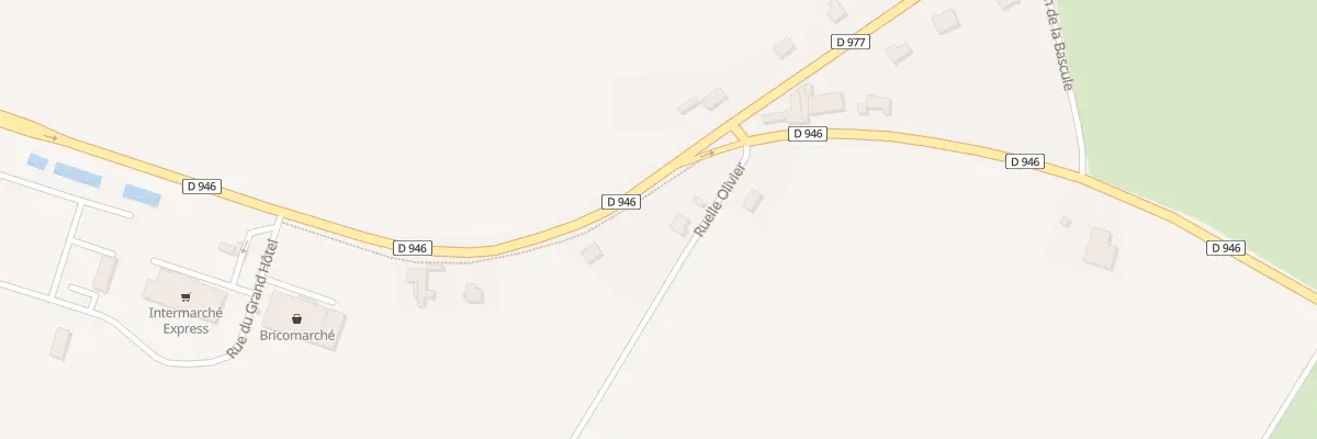 Plan du 950 Rue Charles de Gaulle à Rozoy-sur-Serre