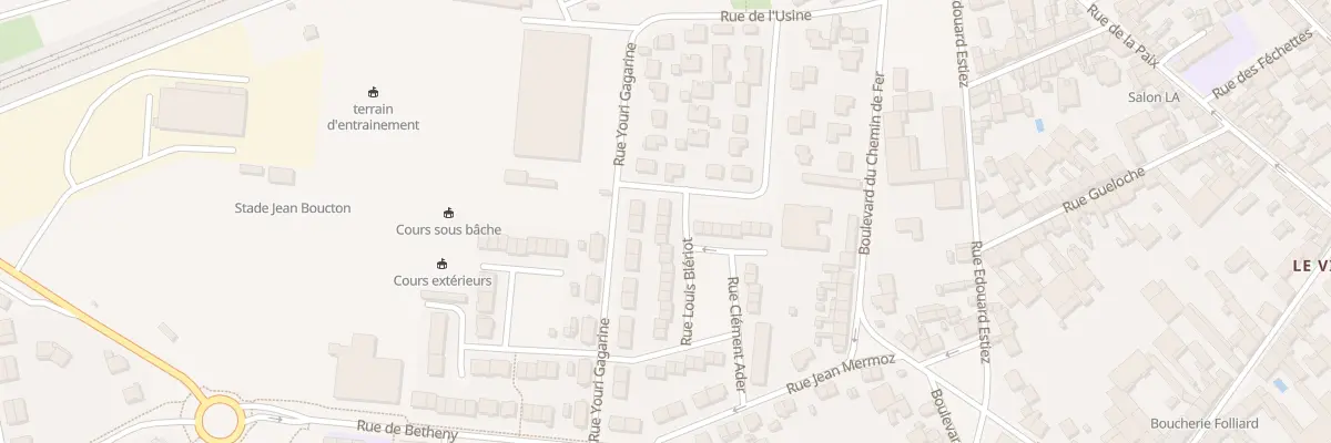 Plan du 25 Rue Louis Blériot à Witry-lès-Reims