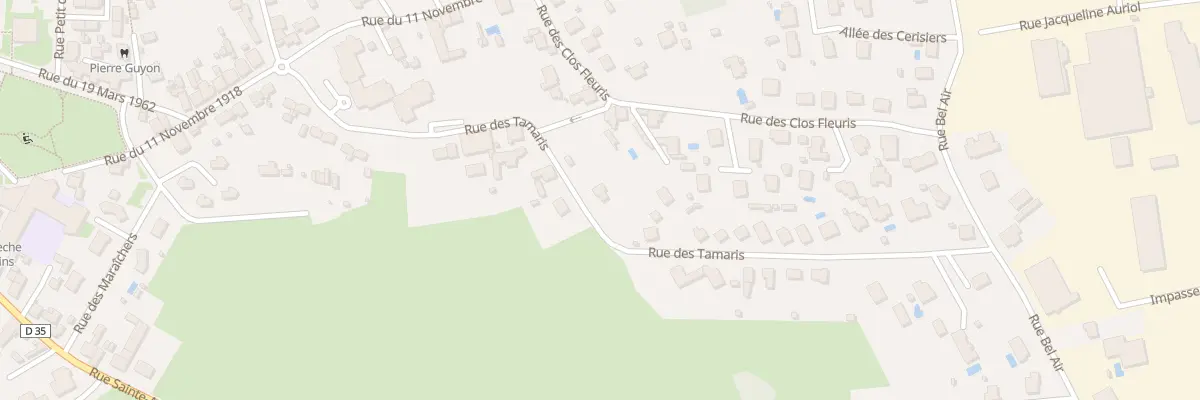 Plan du 309 Rue des Tamaris à Pouilly-sous-Charlieu