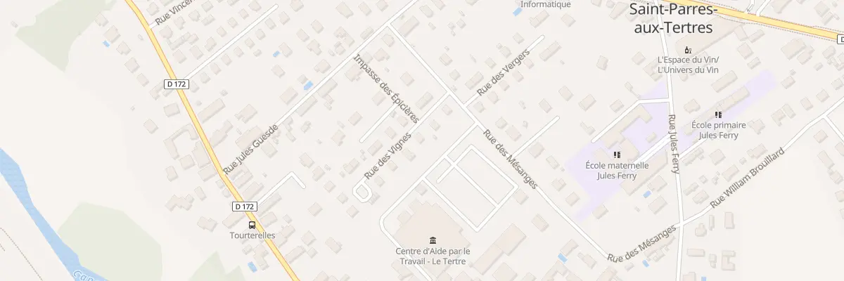 Plan du 5 Rue des Vignes à Saint-Parres-aux-Tertres