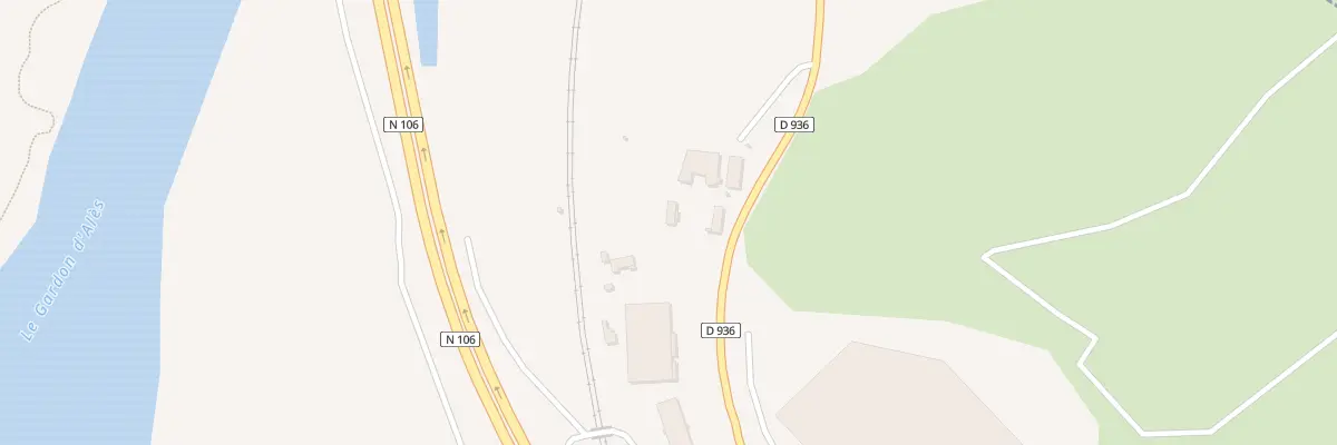 Plan du 923C Rte de Saint Hilaire à Vézénobres