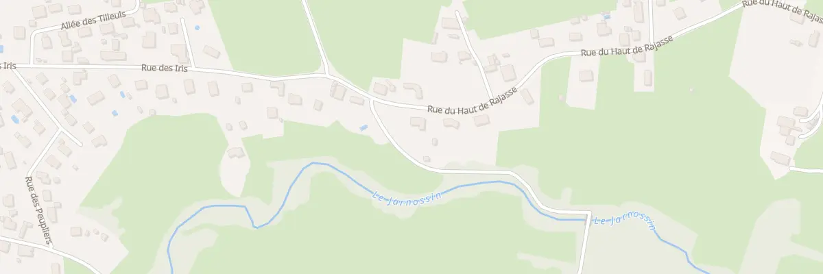 Plan du 112 Rue du Haut de Rajasse à Pouilly-sous-Charlieu