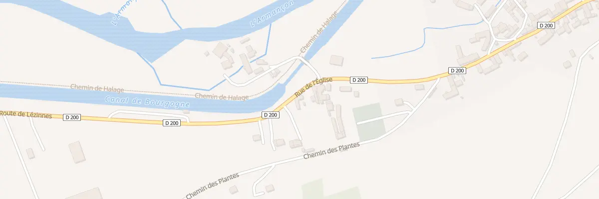Plan du 1 Rue de l’Église à Ancy-le-Libre