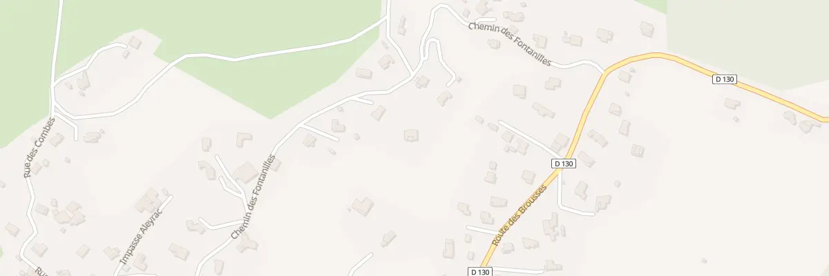 Plan du 5560 Che des Fontanilles à Saint-Florent-sur-Auzonnet