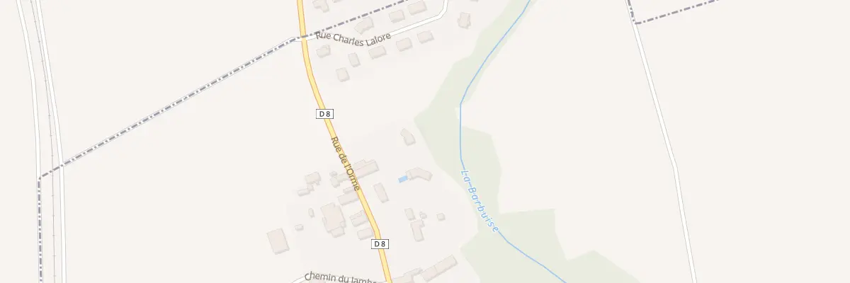 Plan du 1B Rue de l’Orme à Saint-Remy-sous-Barbuise