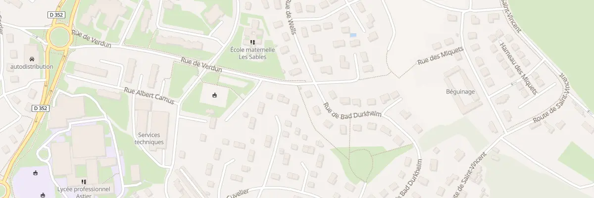 Plan du 65 Rue Joseph Cuvelier à Paray-le-Monial