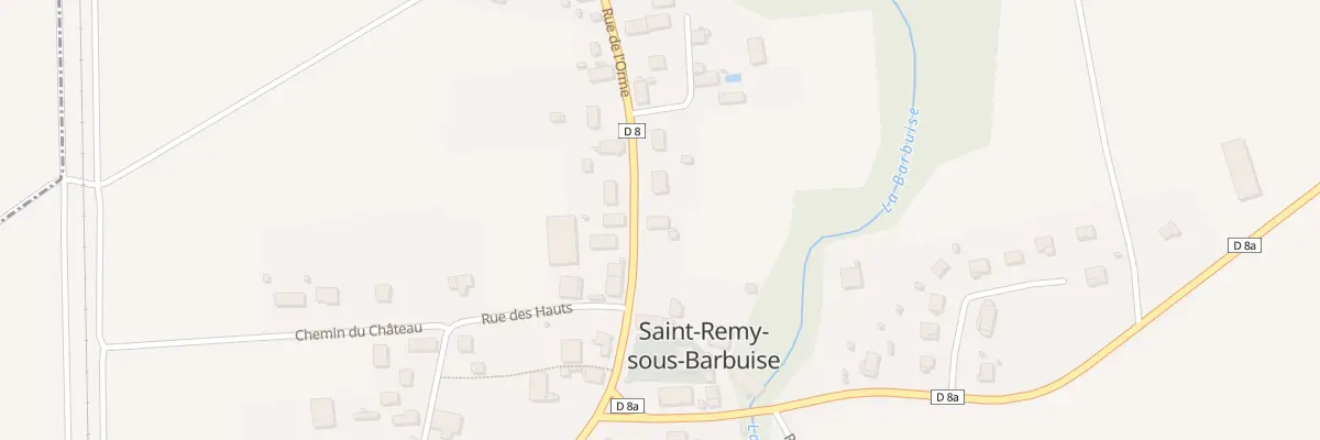 Plan du 21 Rue de l’Orme à Saint-Remy-sous-Barbuise