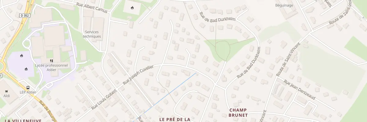 Plan du 61 Rue Joseph Cuvelier à Paray-le-Monial