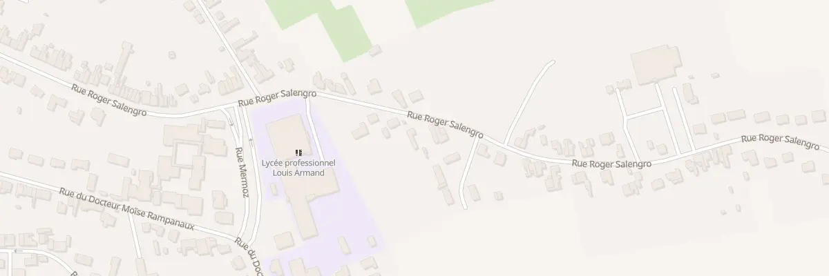 Plan du 555 Rue Roger Salengro à Jeumont