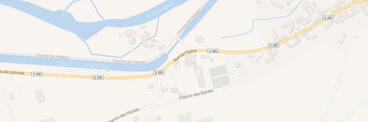 Plan du 3 Rue de l’Église à Ancy-le-Libre