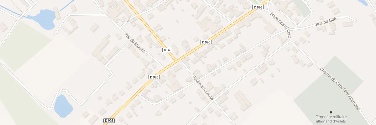 Plan du 51 Rue Chanteraine à Asfeld