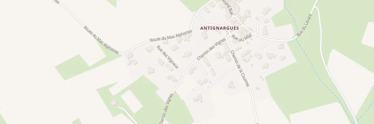 Plan du 98 Che des Vignes à Aigremont