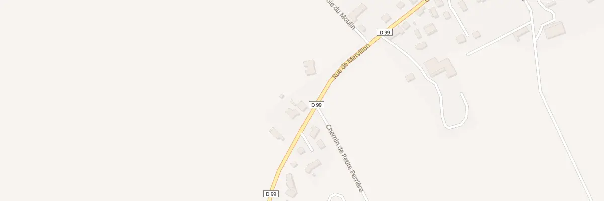 Plan du 2 Rue de Mervillon à Vailly
