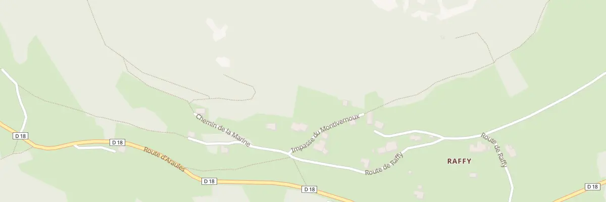 Plan du 5001 Raffy à Queyrières