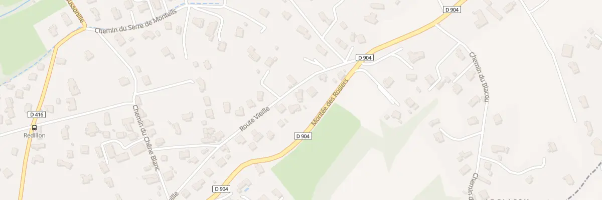 Plan du 410 Rte Vieille à Saint-Julien-les-Rosiers