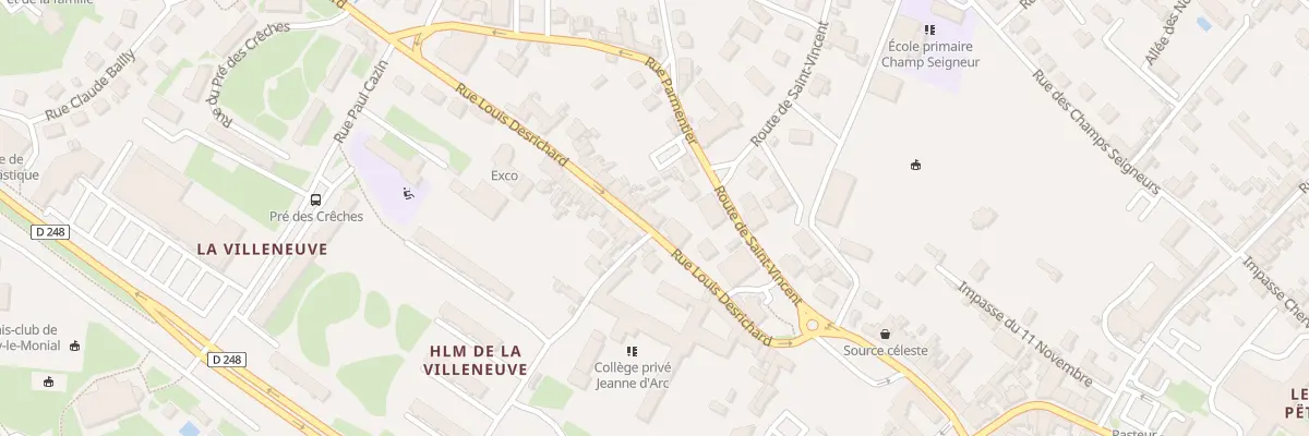 Plan du 32B Rue Louis Desrichard à Paray-le-Monial