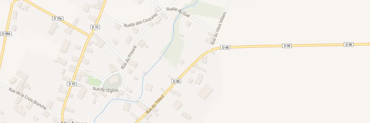 Plan du 11 Rue du Tilleul à Herbisse