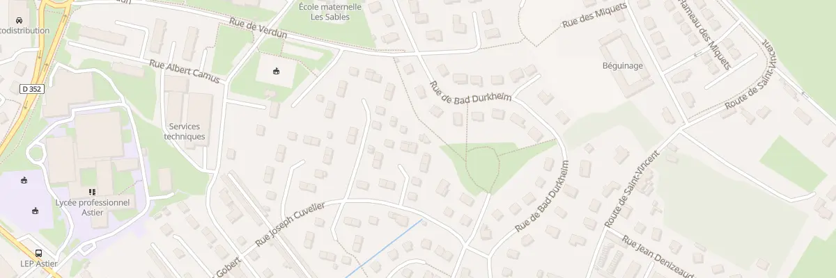 Plan du 54 Rue Joseph Cuvelier à Paray-le-Monial