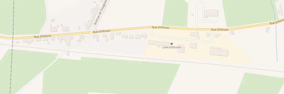 Plan du 55T Rue d’Hirson à Saint-Michel