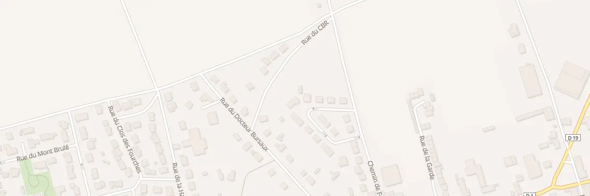 Plan du 17 Rue Gaston Erling à Tours-sur-Marne