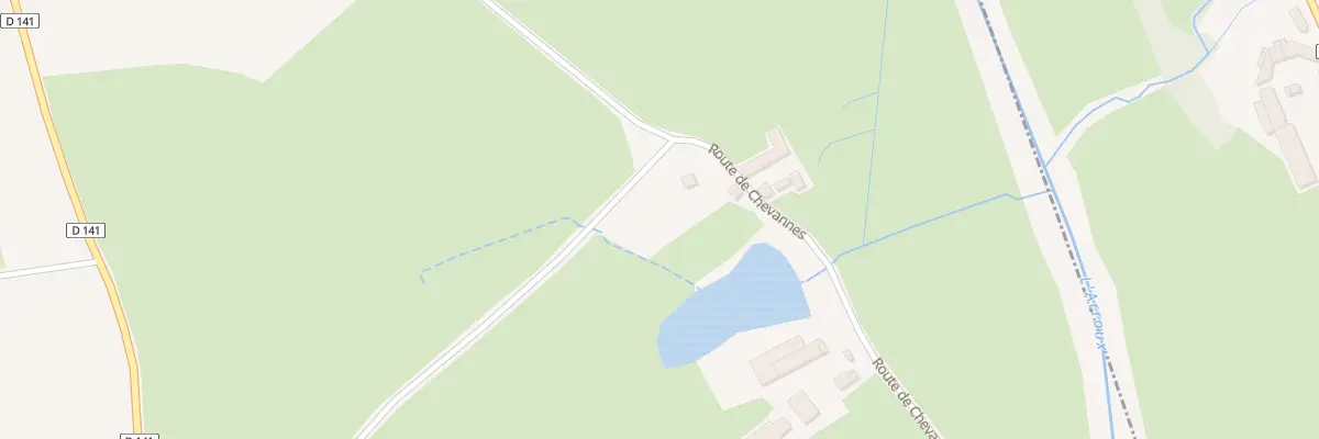 Plan du 1951 Rte de Chevannes à Montmort