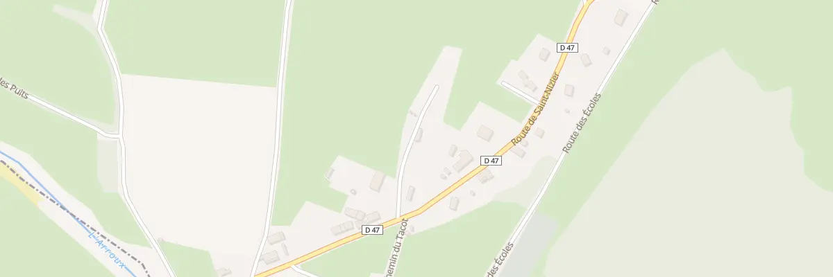Plan du 5011 Le Bourg à Charbonnat