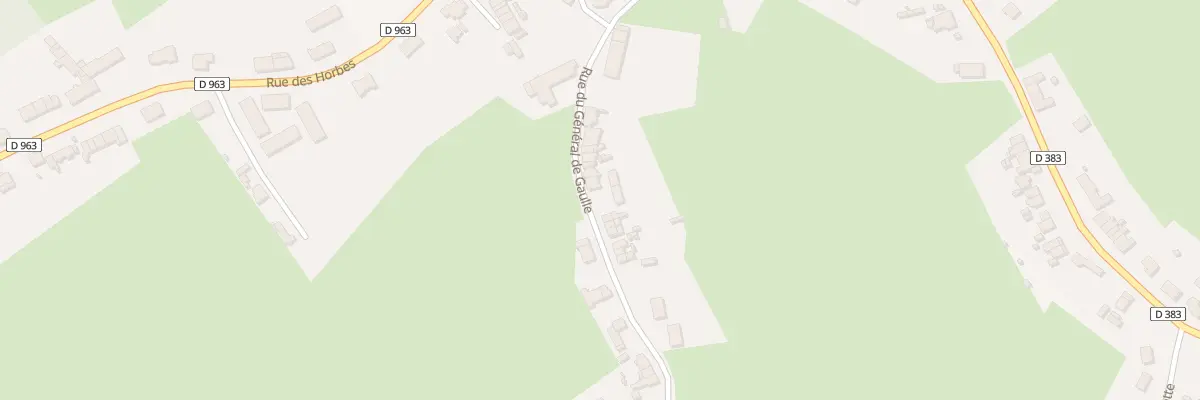Plan du 15 Rue du Gen de Gaulle à Ohain