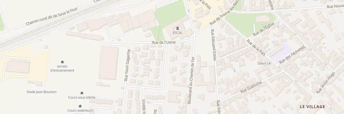 Plan du 3 Rue Antoine de St Exupery à Witry-lès-Reims