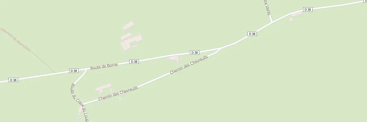 Plan du 5061 Le Creux du Loup à Saint-Georges-de-Baroille