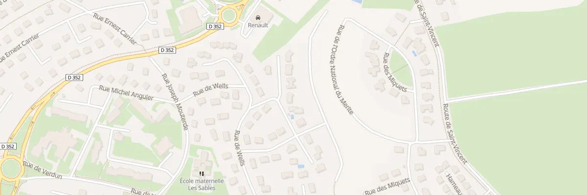 Plan du 68 Rue de Wells à Paray-le-Monial