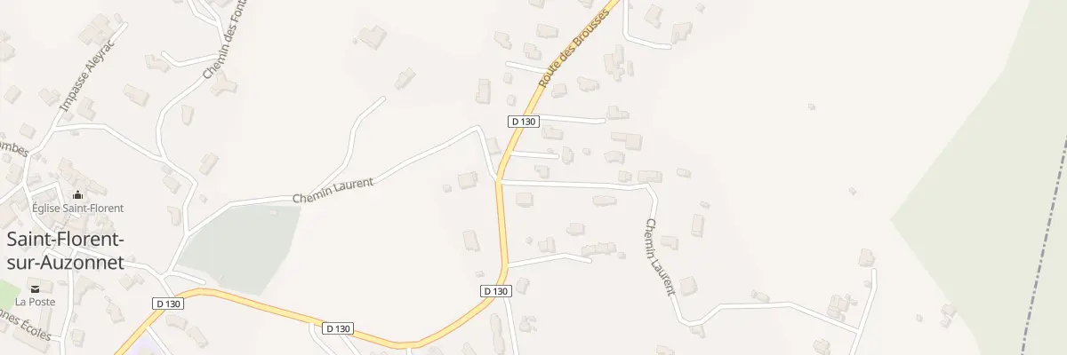 Plan du 25 Chem Laurent à Saint-Florent-sur-Auzonnet