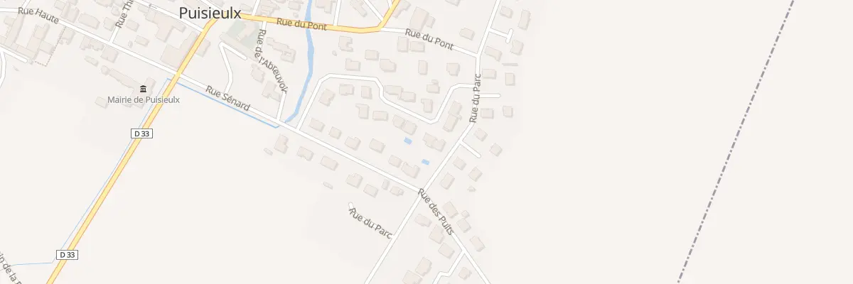 Plan du 9 Rue des Erables à Puisieulx