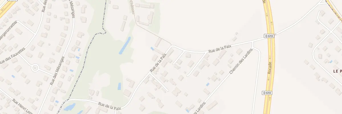 Plan du 18 Rue de la Paix à Creney-près-Troyes
