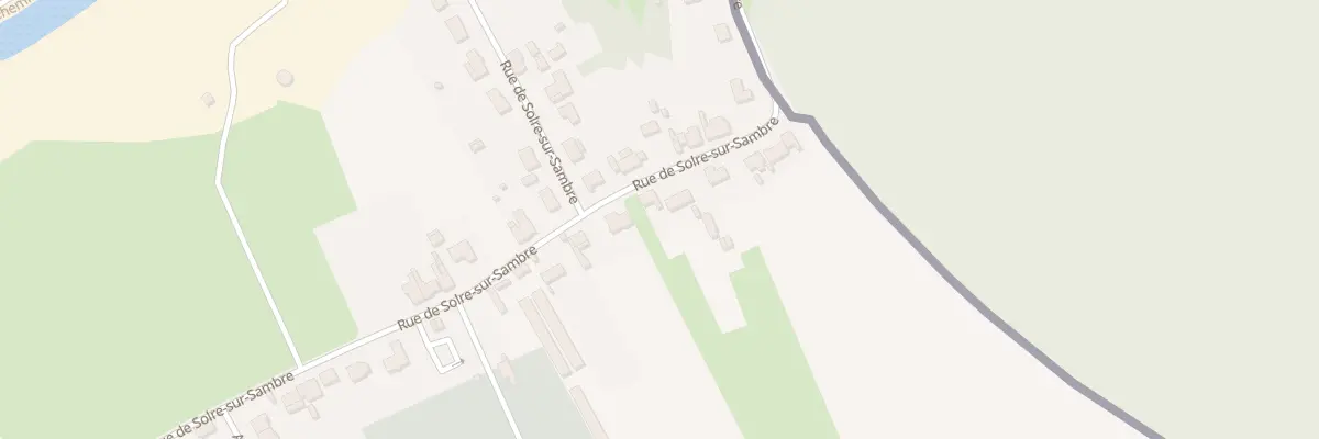 Plan du 735 Rue de Solre sur Sambre à Jeumont