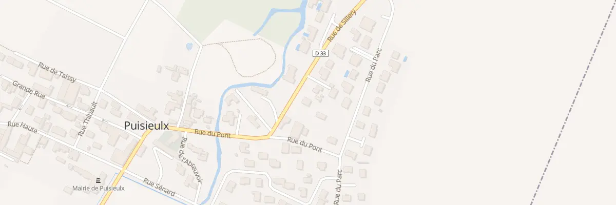 Plan du 2B Rue de Sillery à Puisieulx
