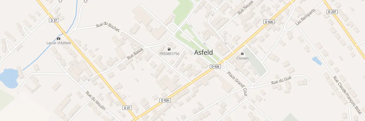 Plan du 1 Rle Martin à Asfeld
