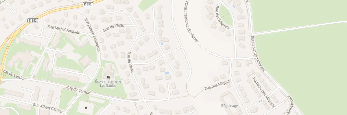 Plan du 65 Rue de Wells à Paray-le-Monial